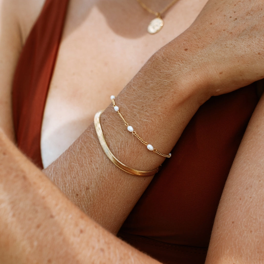 "Lovina" Freshwater Pearl Bracelet