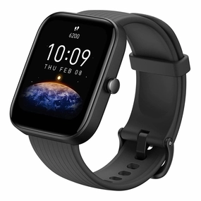Amazfit W2171GLIN Bip 3 Pro Smart Watch - Black