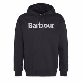 Barbour Brushed Nicholas OS Hoodie Black