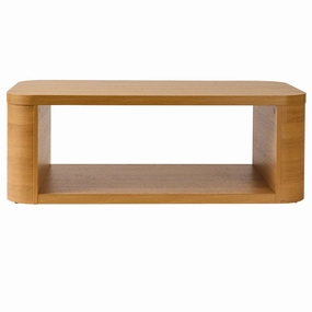 Better Homes & Gardens BHS436249972022 Juliet Coffee Table, Light Honey Finish