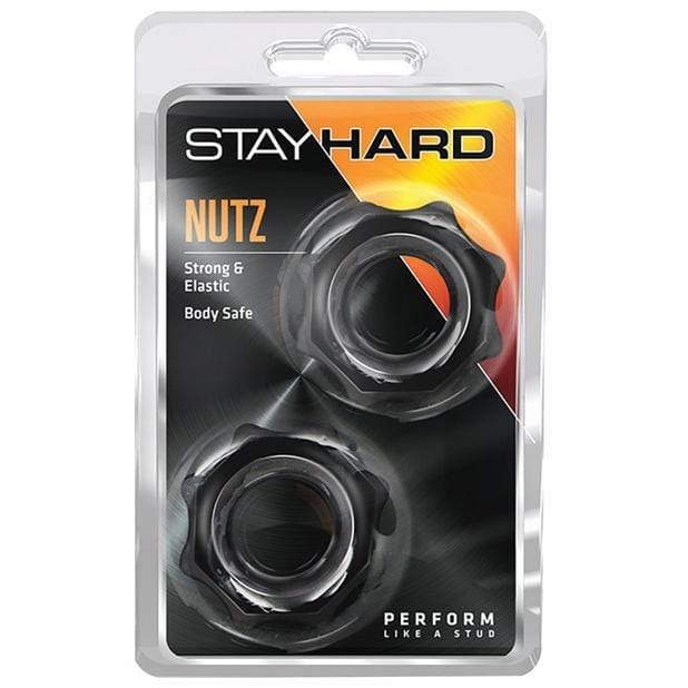 Blush Novelties - Stay Hard Nutz Cock Rings (Black)