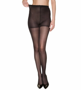 Body Touch Absolu Resist 20 ladder resist tights in black