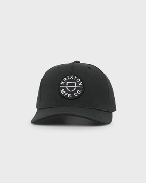 Brixton Crest C MP Snapback Black