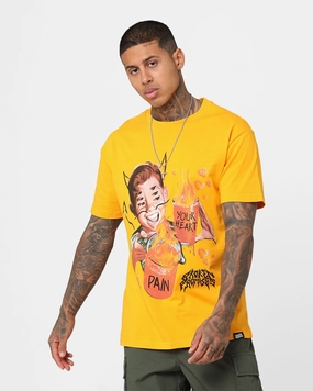 Broken Promises Little Pain T-Shirt Gold