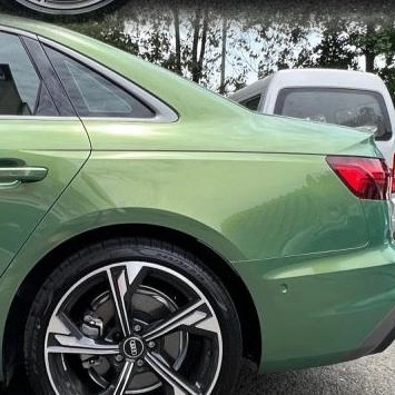 Color Shift Rainbow Drift Emerald Green Vinyl Wrap
