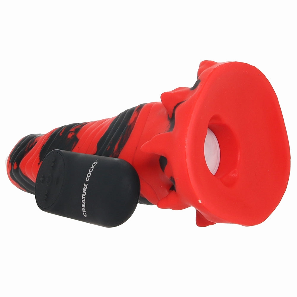 Creature Cocks Red Talon Vibrating Dildo