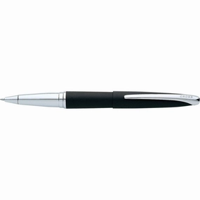 Cross Rollerball Pen - ATX Basalt Black Finish with Polished Chrome Trims | 885-3