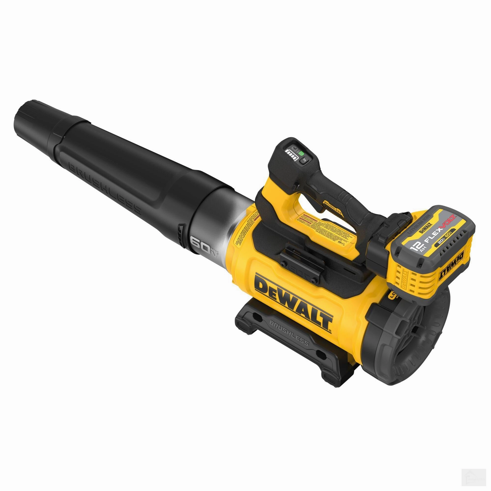 Dewalt 60V MAX High Power Brushless Blower 12Ah KIT (DCBL777Y1)