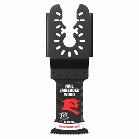 Diablo DOU125BW3- 1-1/4 in. Universal Fit Bi-Metal Oscillating Blade for Nail-Embedded Wood - 3Pk