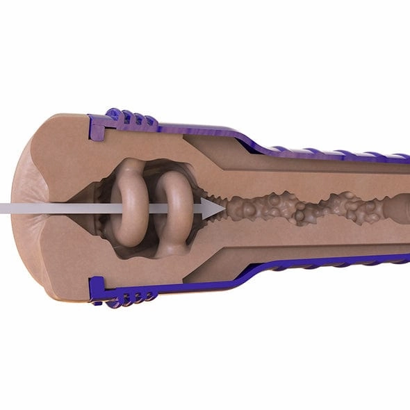 Fleshlight - Fleshlight Boost Blast Female Masturbator Ass (Light Medium Flesh)