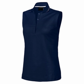 Galvin Green Martha Ventil8 Golf Mock Navy/White - SS20 Women