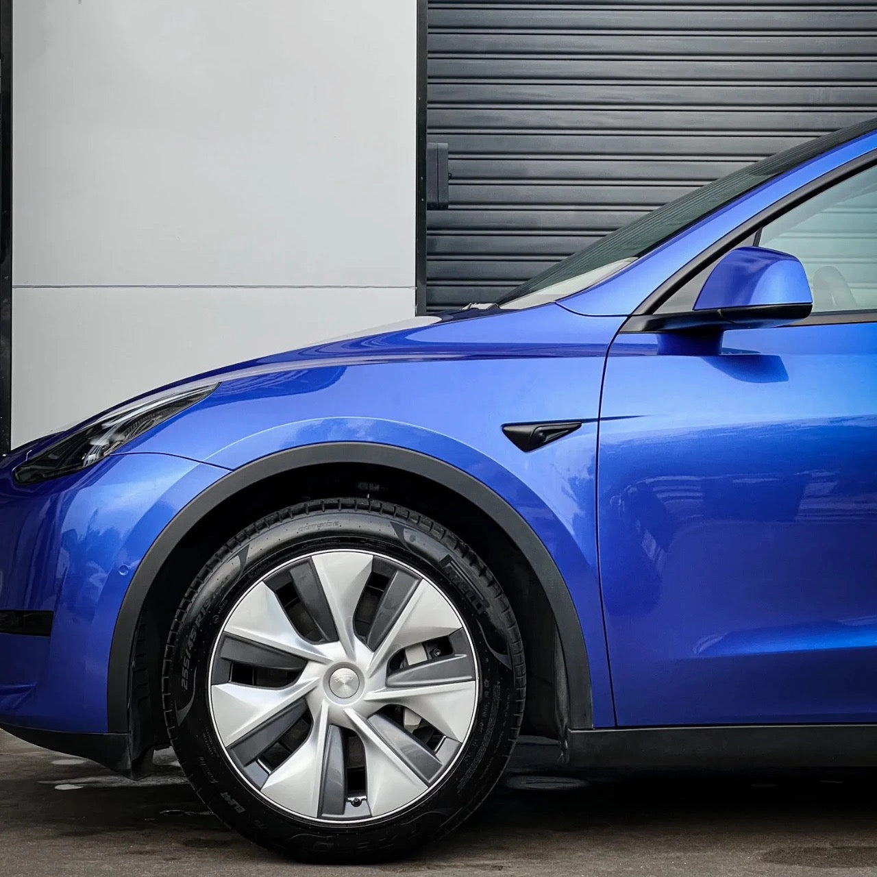 Gloss Metallic Cobalt Blue Car Wrap
