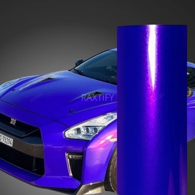 Gloss Metallic Magenta Purple Vinyl Wrap
