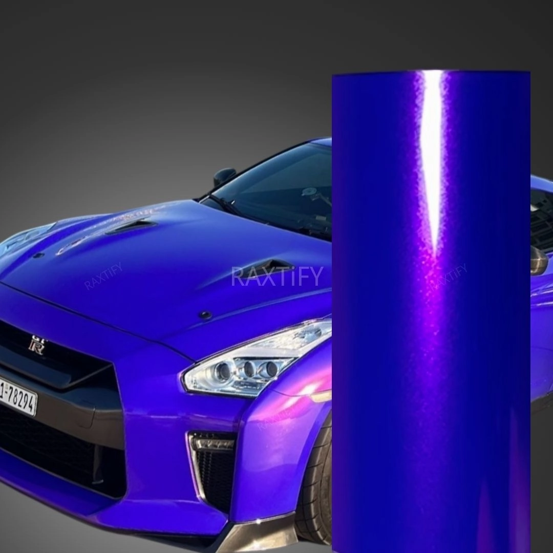 Gloss Metallic Magenta Purple Vinyl Wrap