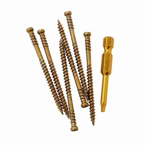 GRK GRK-21136 - Deck Elite #10 X 3" Screws, Pro Pack - 350bx
