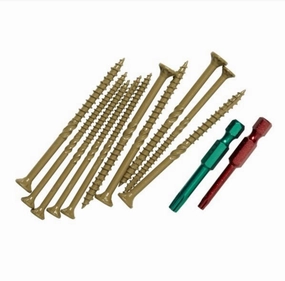 GRK GRK-21139 - Deck Elite #10 X 3-1/2" Screws, Pro Pack - 300bx