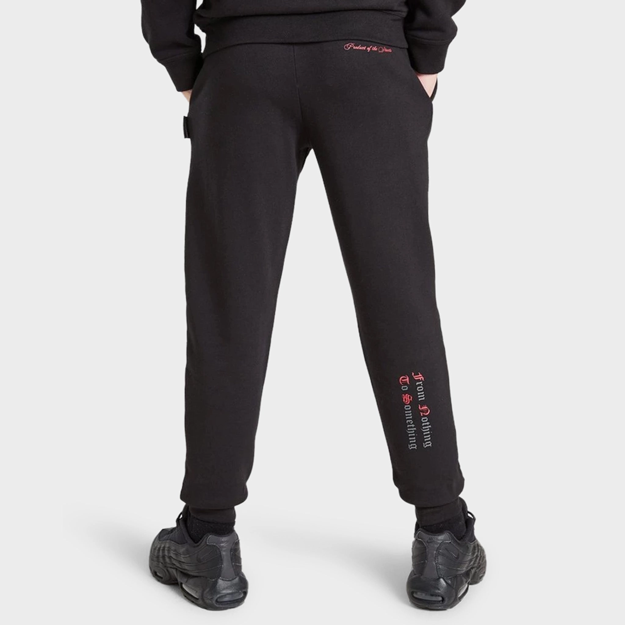 Hoodrich Juniors' Gothic Joggers Black / White - Lychee