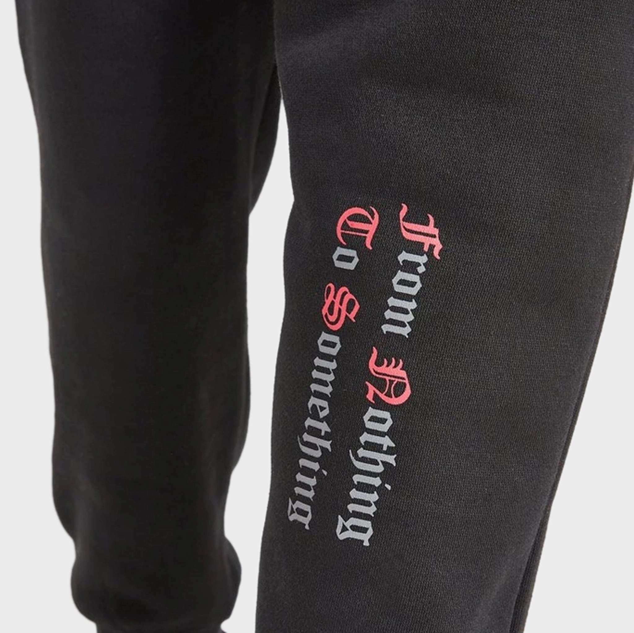 Hoodrich Juniors' Gothic Joggers Black / White - Lychee