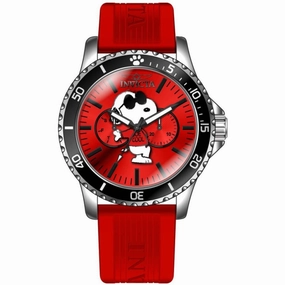 Invicta Men's Watch - Character Collection Snoopy Quartz Red Rubber Strap | 45389