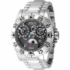 Invicta Men's Watch - Reserve Excursion Automatic Gunmetal Dial Bracelet | 47570
