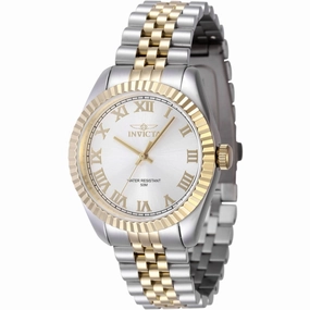Invicta Women's Watch - Specialty Two Tone Silver and Yellow Gold Bracelet | 47414