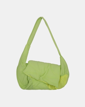 Jersey Pillow Bag Neon Green / Yellow