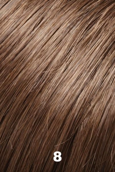 Jon Renau Toppers - EasiPart 8" (#742) - Remy Human Hair