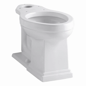 KOHLER K-4799-0 Tresham Comfort Height Elongated Bowl, White