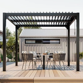 Louvre Roof System - 3m x 3m