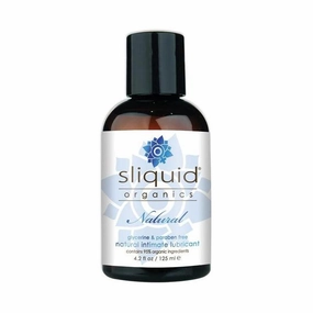 Lubricant Water Based - Sliquid Organics Natural Intimate - 4.2 oz