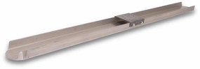 Marshalltown CB72DE -72" Double Edge Magnesium Channel Bull Float-Round End