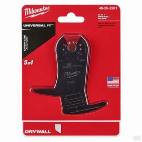 MILWAUKEE OPEN-LOK 5-in-1 Drywall Blade 1 Pk [49-25-2281]