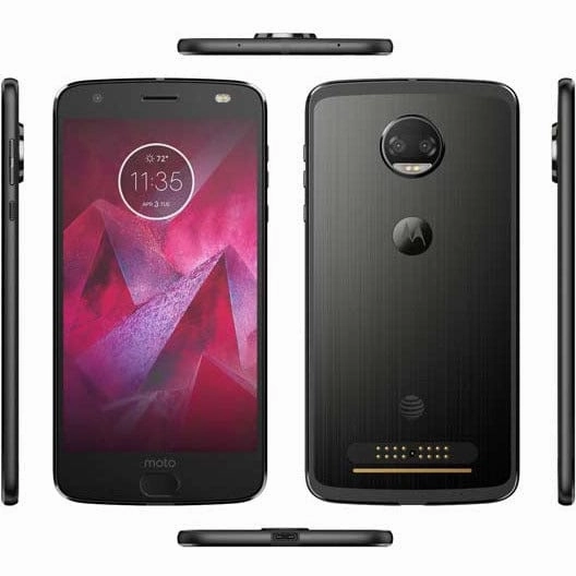 Motorola Moto Z2 Force - 64 GB - Black - AT&T - GSM