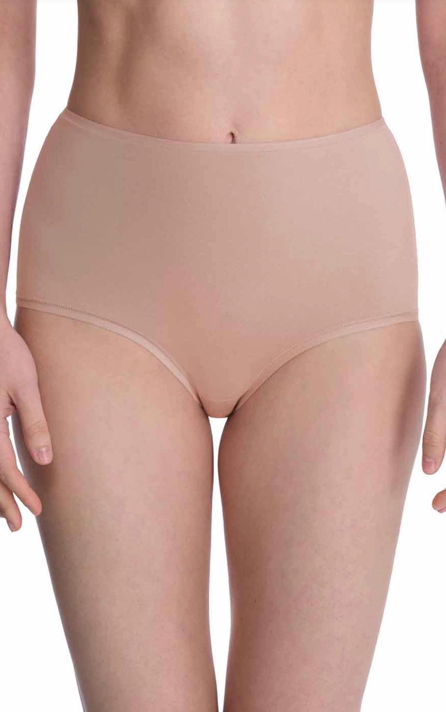 Natori Bliss Bare Cotton High Waist Brief