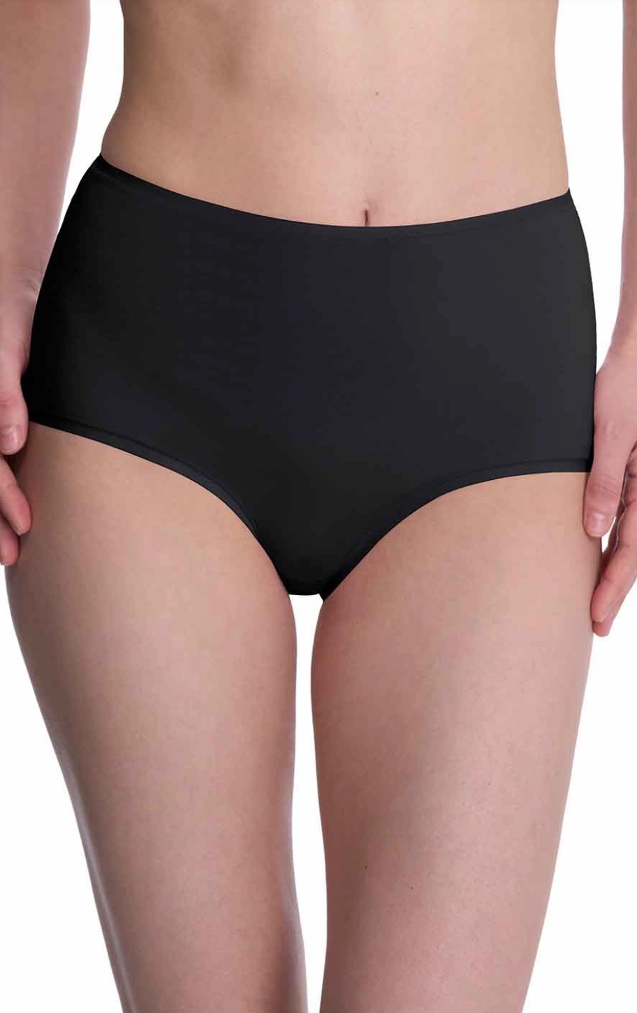 Natori Bliss Bare Cotton High Waist Brief