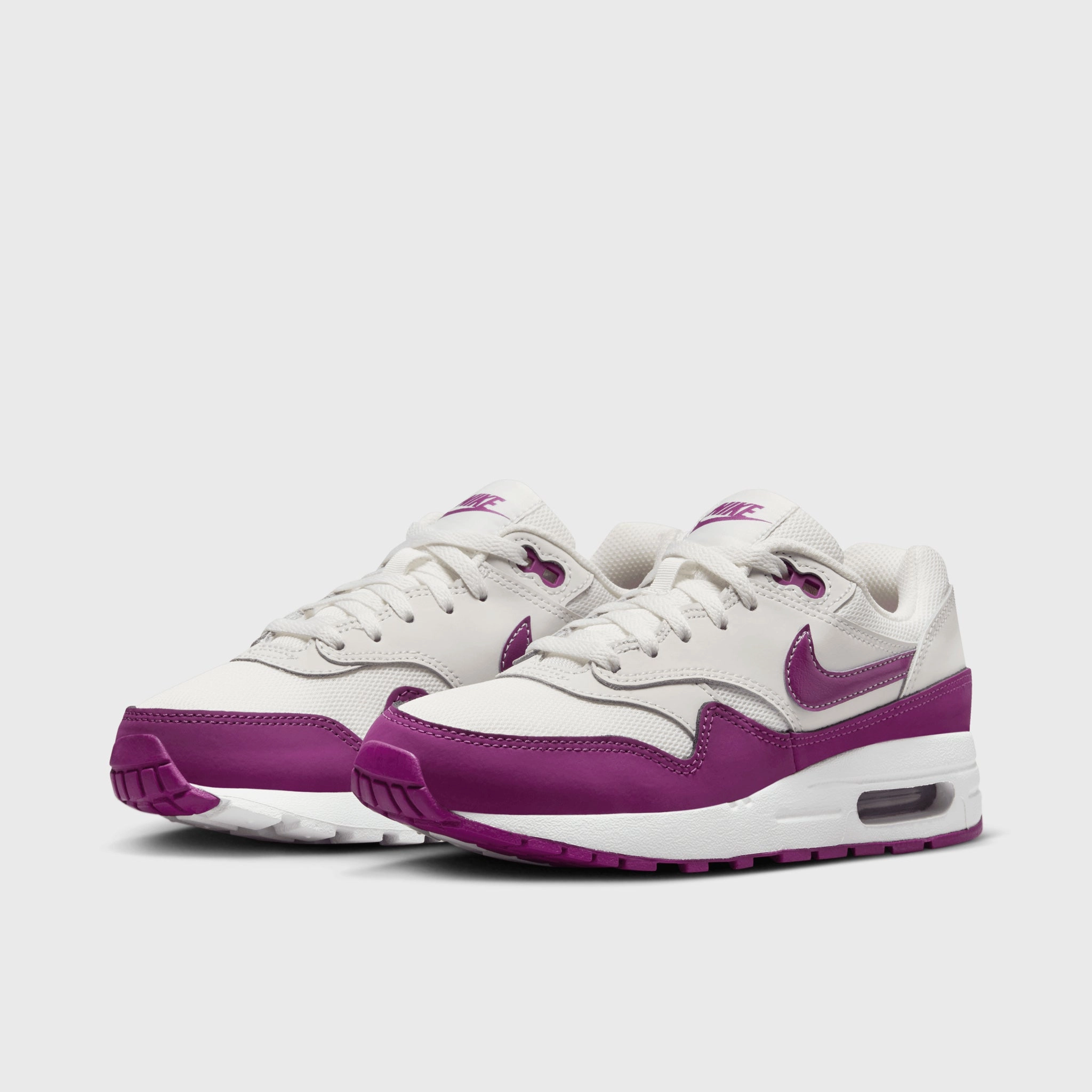 Nike Air Max 1 GS Summit White / Viotech - White