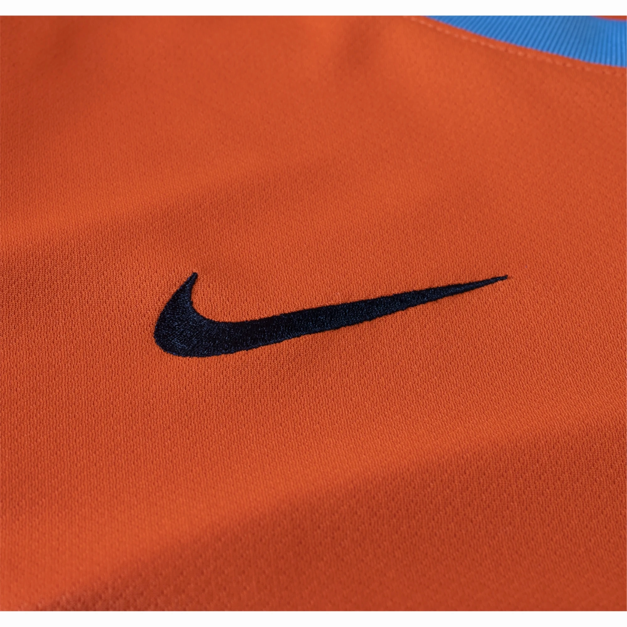 Nike Inter Benjamin Pavard Third Jersey w/ Serie A   Copa Italia Patches 23/24 (Safety Orange/Thunder Blue)