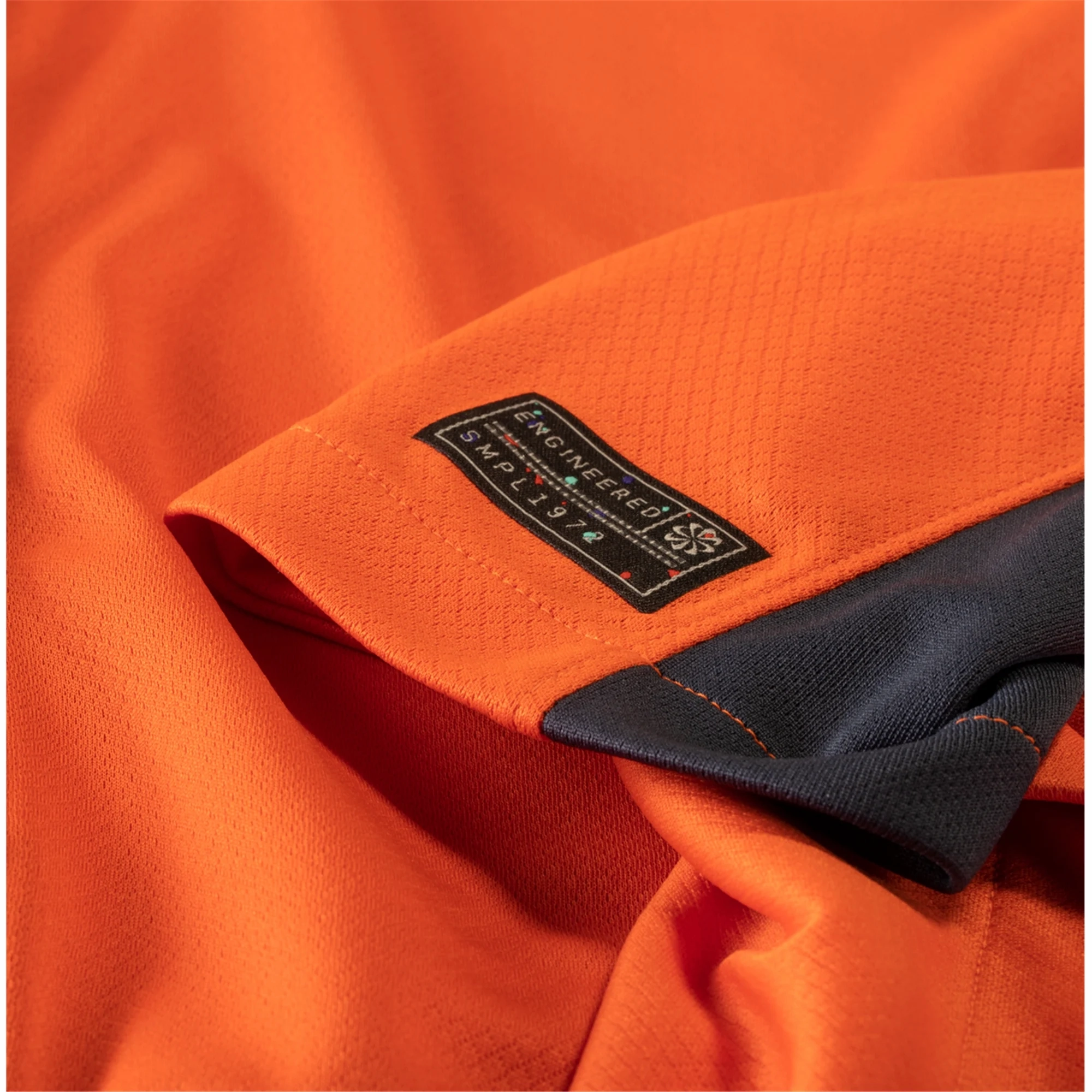 Nike Inter Benjamin Pavard Third Jersey w/ Serie A   Copa Italia Patches 23/24 (Safety Orange/Thunder Blue)