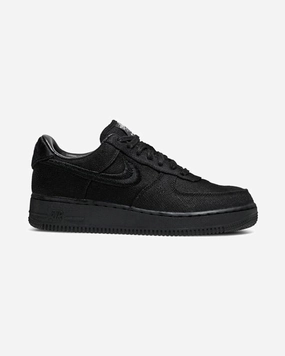 NIKE X STUSSY AIR FORCE 1 LOW BLACK