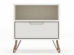 Nuuk I Night Table - Off White