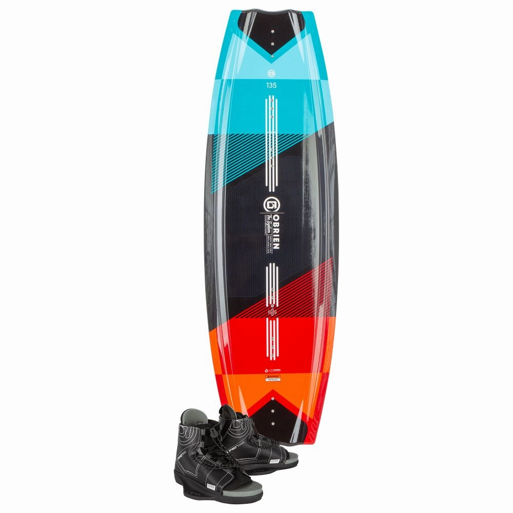 O'Brien System Wakeboard - Red/Black - 135cm