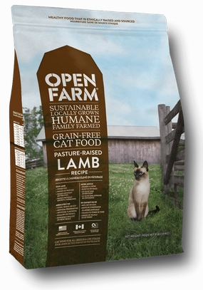 Open Farm Grain Free Pasture Raised Lamb Recipe Dry Cat Food