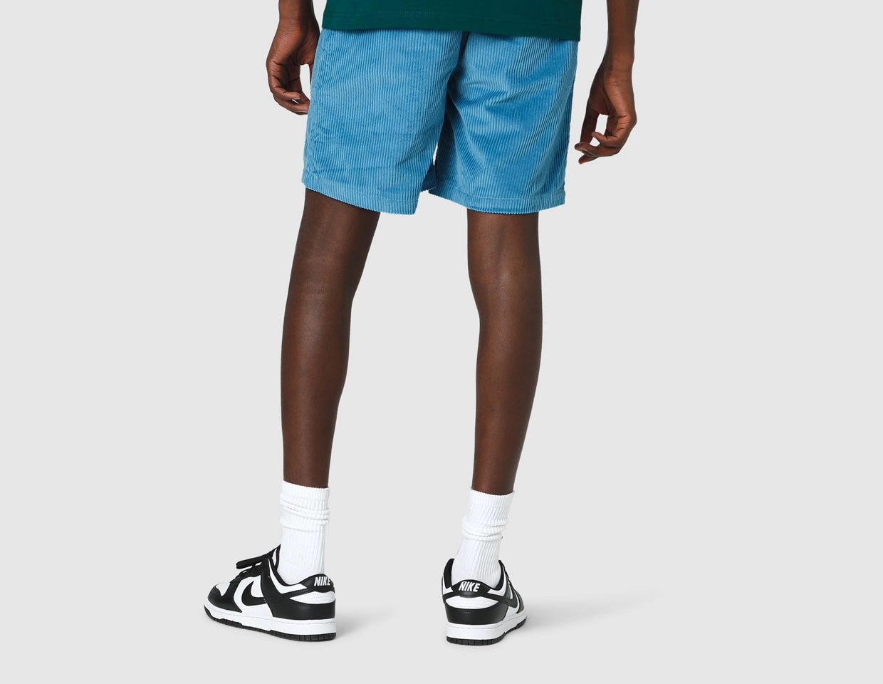 Parlez Campbell Cord Shorts / Dusty Blue