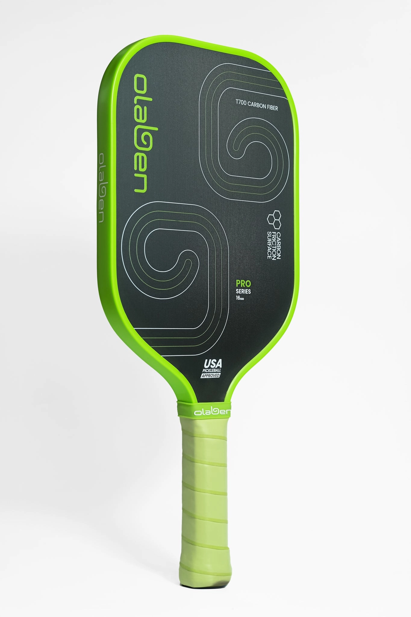 Pro Series Pickleball Paddle 16mm - Green