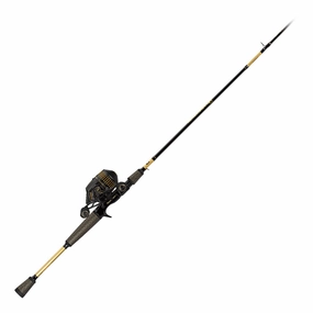 ProFishiency Sniper Spincast Combo - Black/Gold