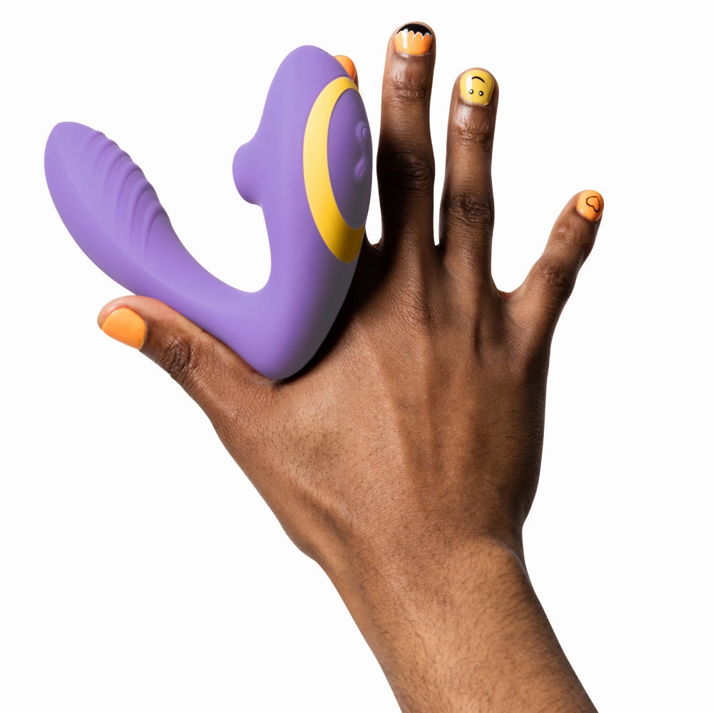 Romp Reverb Pleasure Air Clitoral Suction & G-Spot Vibrator