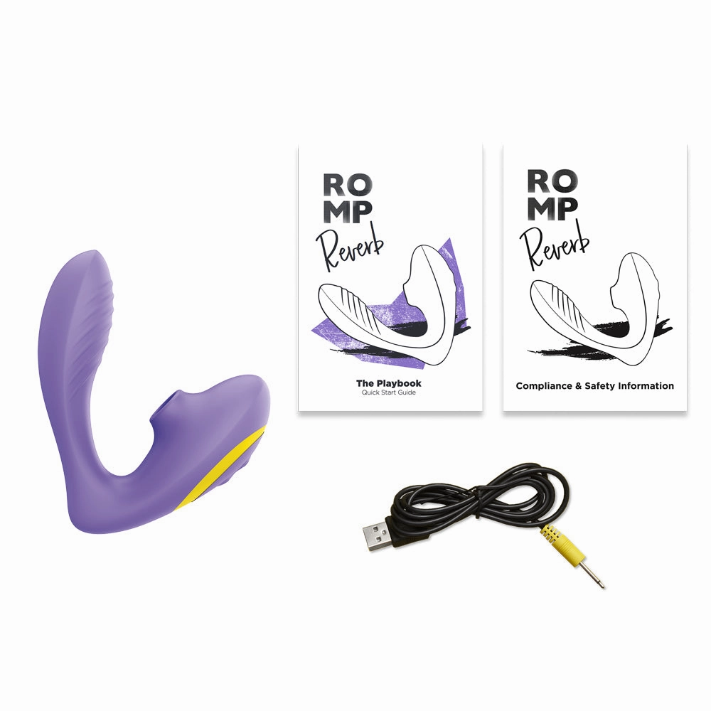 Romp Reverb Pleasure Air Clitoral Suction & G-Spot Vibrator