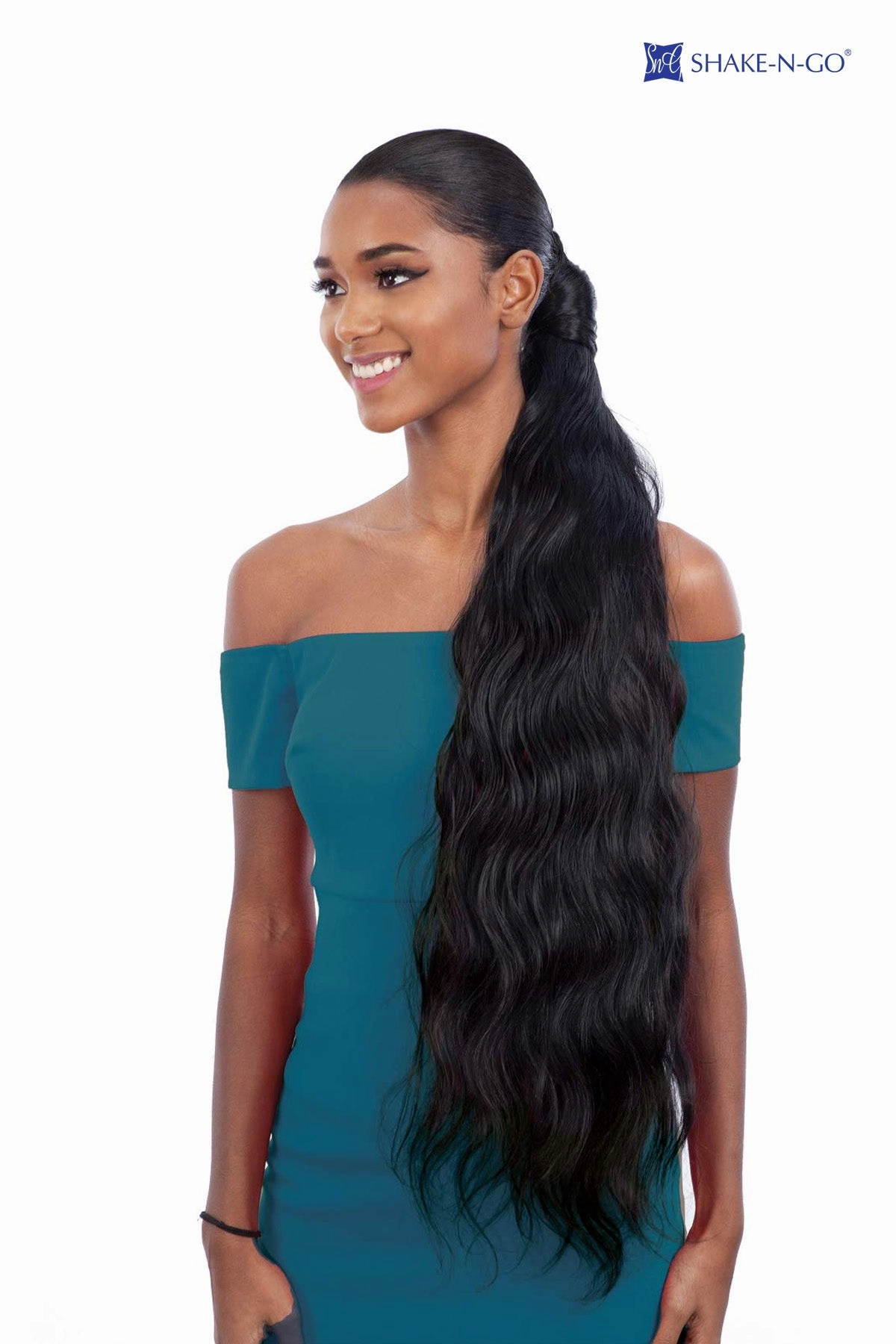 SHAKE N GO ORGANIQUE PONY PRO PONYTAIL BODY WAVE 32"