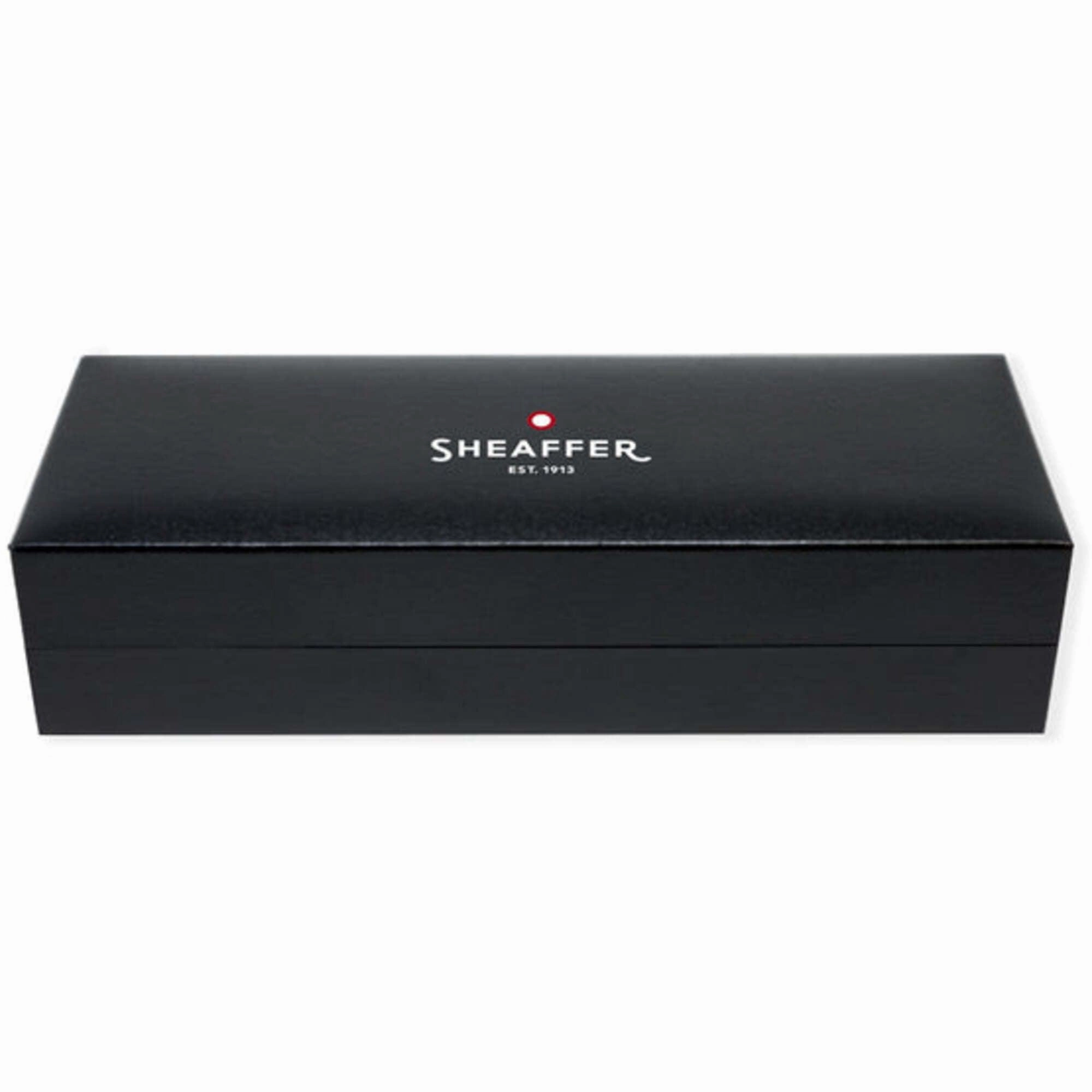 Sheaffer Rollerball Pen - 100 Brushed Chrome Barrel Finish with Smooth Grip | E1930651