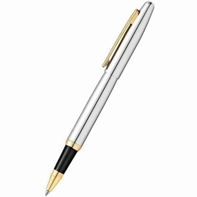 Sheaffer Rollerball Pen - VFM Polished Chrome Finish with Gold Tone Trim | E1942251